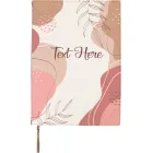 Pretty In Pink Leave Line Art A4 Notebook Product Thumbnail
