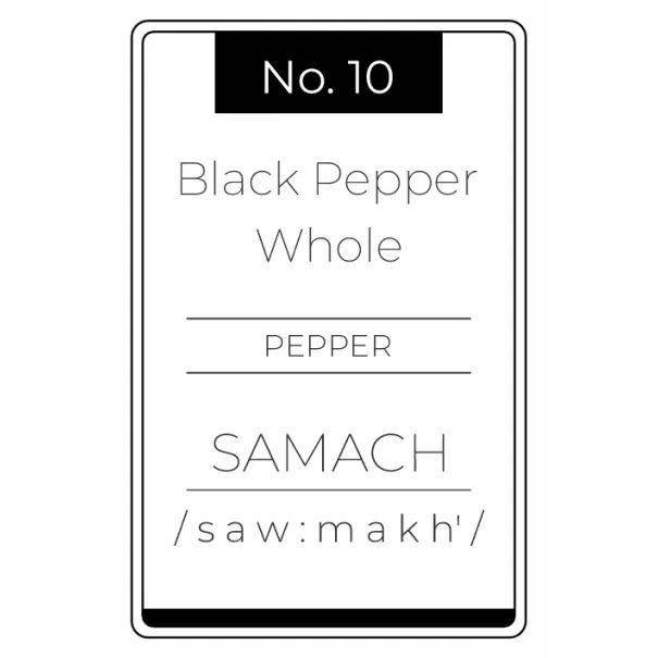 No.10 Black Pepper Whole Grinder Product Image