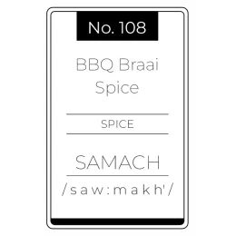 No.108 BBQ Braai Spice Product Images