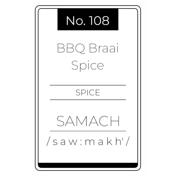 No.108 BBQ Braai Spice Product Image