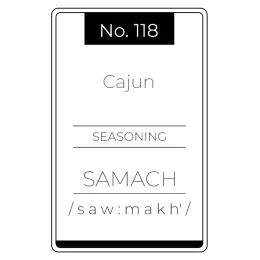 No.118 Cajun Seasoning Product Images