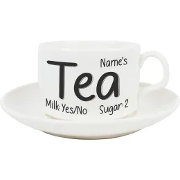 Milk & Sugar Personalised Name Tea Set Product Images