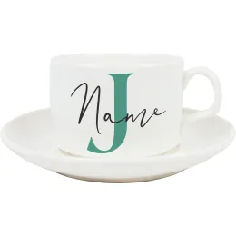 Initial And Name Personalised Tea Cup Set Product Images