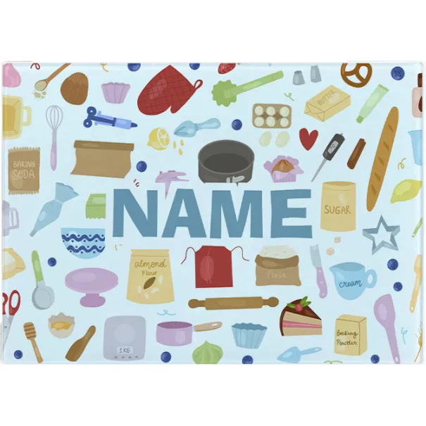 Baking Personalised Cutting Board Product Image