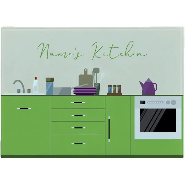 Kitchen Personalised Cutting Board Product Image