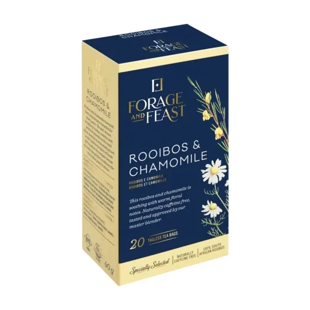 Rooibos & Camomile Tea 20 Tagless Bags Product Image