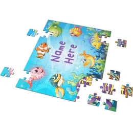 Happy Fish Personalised Puzzle -120 Piece Product Images