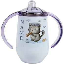 Baby Sailor Cat Sippy Cup : Personalised Product Images