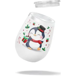 Cute Penguin Christmas Tumbler Product Images