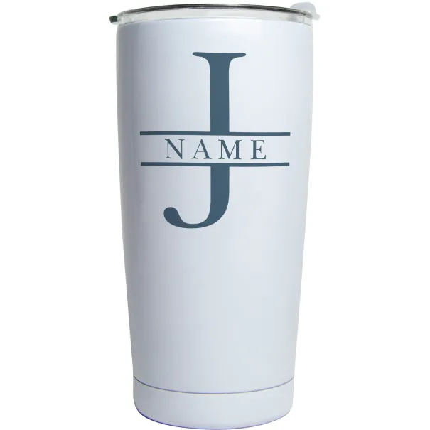 Initial With Name Large Tumbler Product Image
