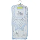 Safari Baby Blue 5 Piece Layette Set Product Thumbnail