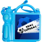 Kids Soccer Lunch Box Blue Product Thumbnail