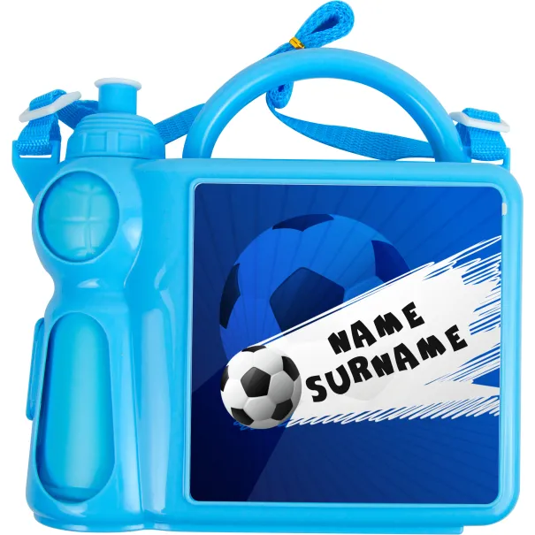Kids Soccer Lunch Box Blue Product Image