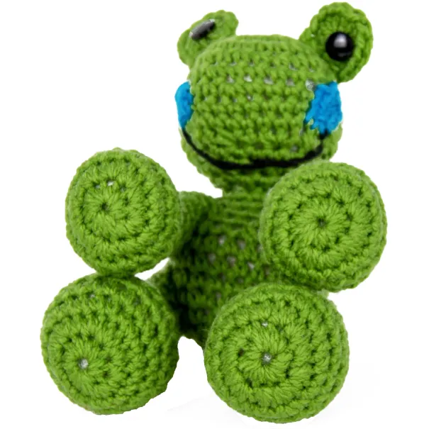 Kids Frog Crochet Toys Small Product Image