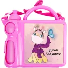 Girls Cute Giraffe Pink Lunch Box Product Thumbnail