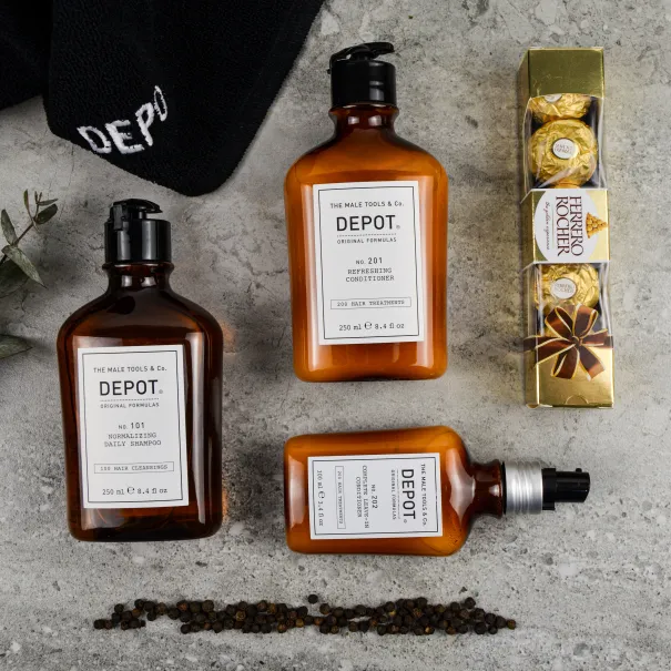Men's Depo Hair Care Gift Box Product Image