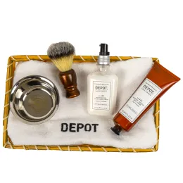 Men's Brush Shaving Gift Box Product Images