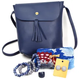 Ladies Blue Bag Combo Product Images