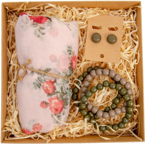 Brown & Green Accessory Gift Box Product Image