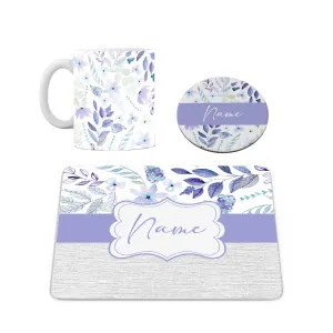 Purple Flower Desk Set Product Images