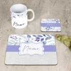 Purple Flower Desk Set Product Thumbnail