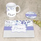 Purple Flower Desk Set Product Thumbnail