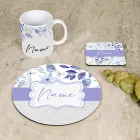 Purple Flower Desk Set Product Thumbnail