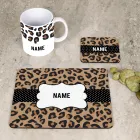 Leopard Print Desk Set Product Thumbnail