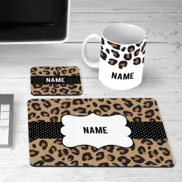 Leopard Print Desk Set Product Images