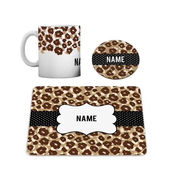 Cheetah Print Desk Set Product Image