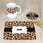 Cheetah Print Desk Set Product Thumbnail