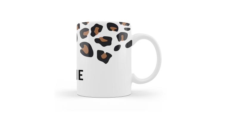Leopard Print Custom Mug | Joyfully Made