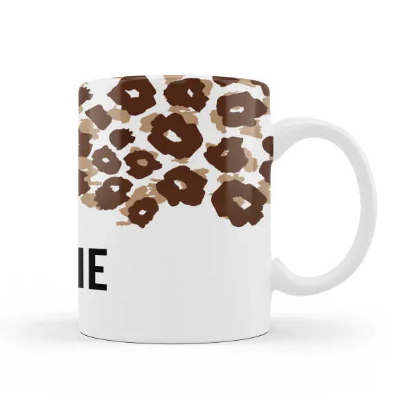 Cheetah Print Custom Mug Product Image