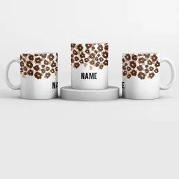 Cheetah Print Custom Mug Product Images
