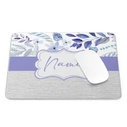 Purple Flower Custom Mouse Pad Product Images