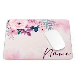 Pink Rose Custom Mouse Pad Product Images