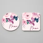 Pink Rose Custom Coaster Product Thumbnail
