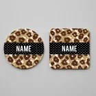 Leopard Print Custom Coaster Product Thumbnail