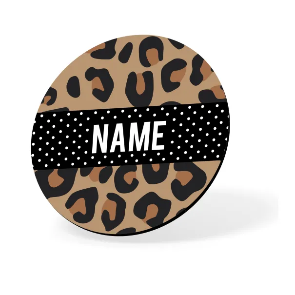 Cheetah Print Custom Coaster Product Image