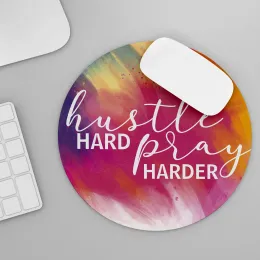 Huslte Hard Pray Harder Mouse Pad Product Images