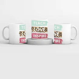 Teach Love Inspire Teachers Mug Product Images