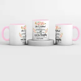 She Is Clothed Mug Product Images