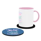 She Has Fire & Grace Mug & Coaster Set Product Thumbnail