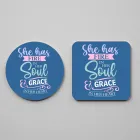 She Has Fire & Grace Mug & Coaster Set Product Thumbnail
