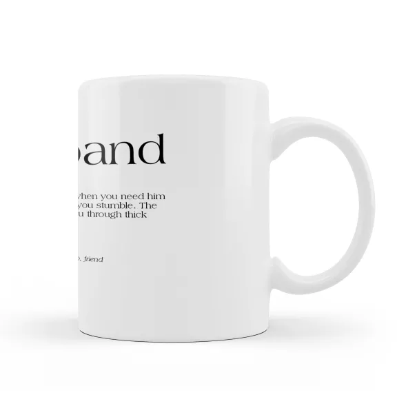 Husband (noun) Mug Product Image