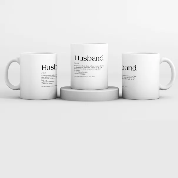 Husband (noun) Mug Product Image