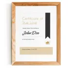 True Love Certificate Product Thumbnail