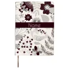 Maroon Flower Notebook A4 Product Thumbnail