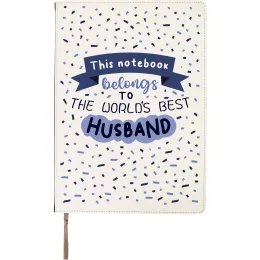 World's Best Husband Notebook A4 Product Images