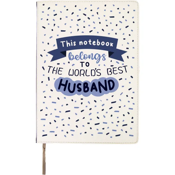 World's Best Husband Notebook A4 Product Image